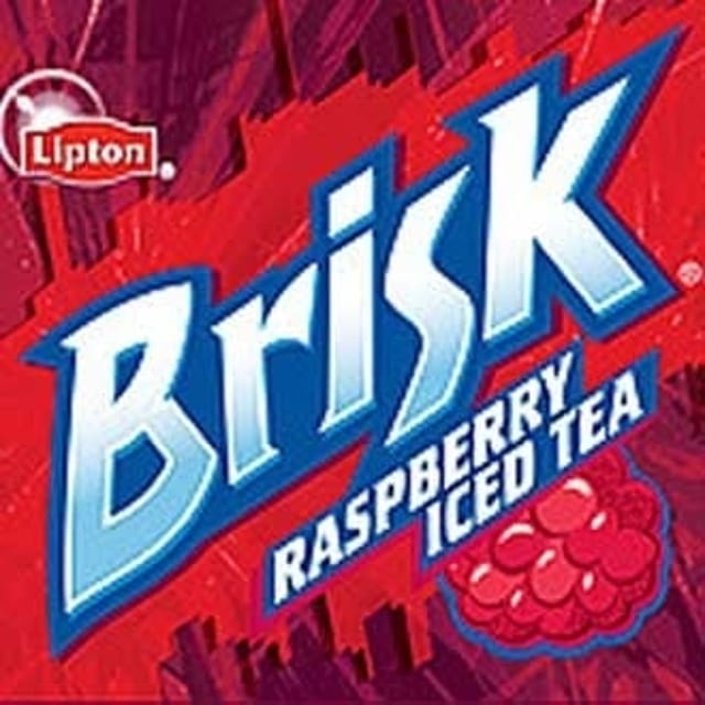 Brisk Raspberry Iced Tea.